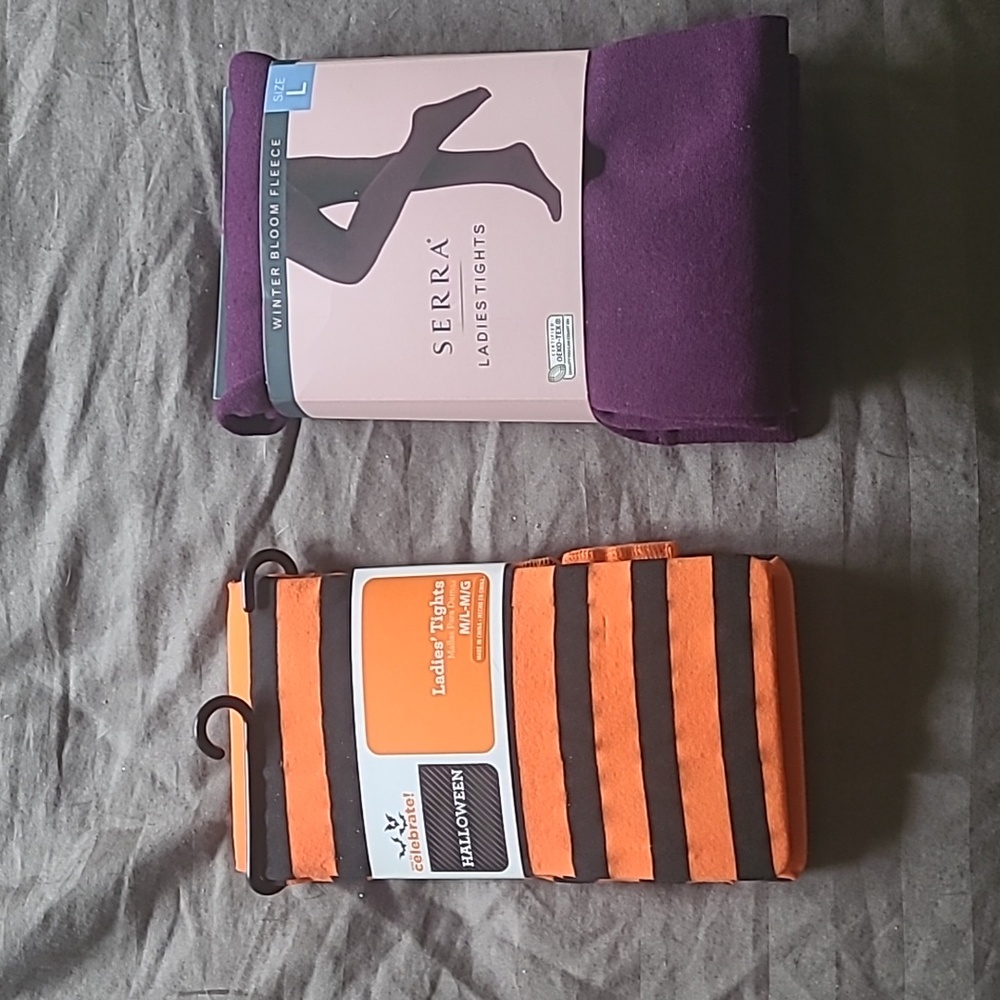 2 pairs of ladies tights